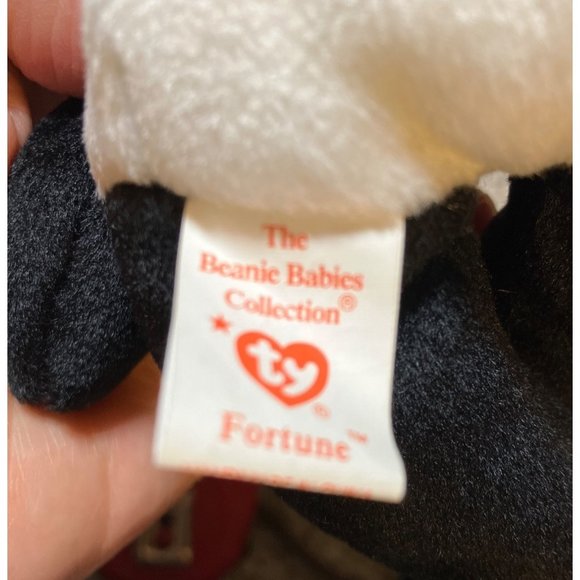 Ty Beanie Babies "Fortune the Panda Bear” 1997 Plush - Picture 7 of 12
